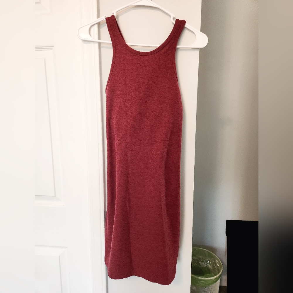 Red Sleeveless Dress